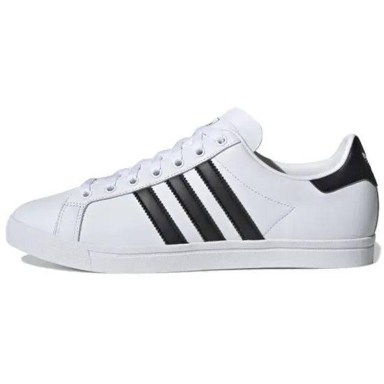 adidas originals Coast Star Skateboarding Shoes Unisex Low-top White/Black