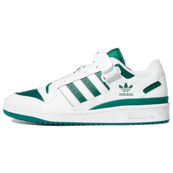 Adidas Forum Low White Collegiate Green