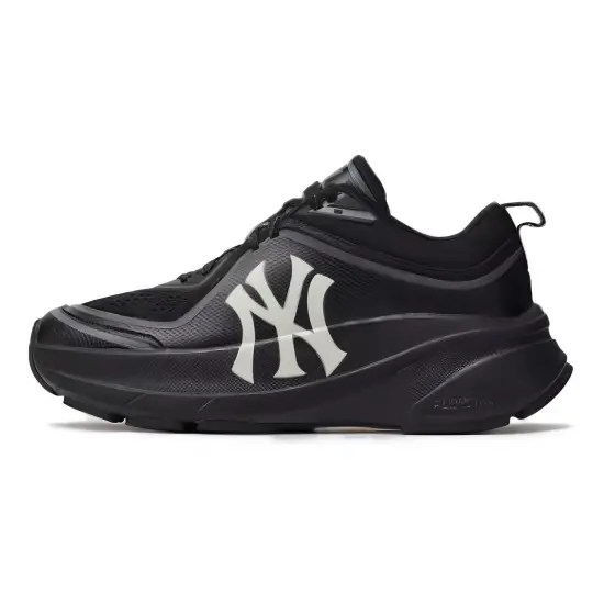 MLB Chunky Runner Ath-flow Running Shoes Unisex Low-Top Black White