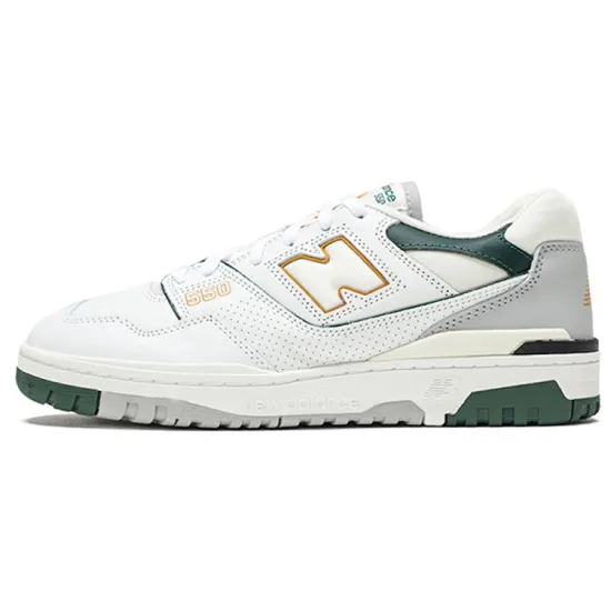 New Balance 550 White Nightwatch Green