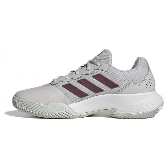 Adidas Gamecourt 2.0 Grey Aurora Met. Core White Women's