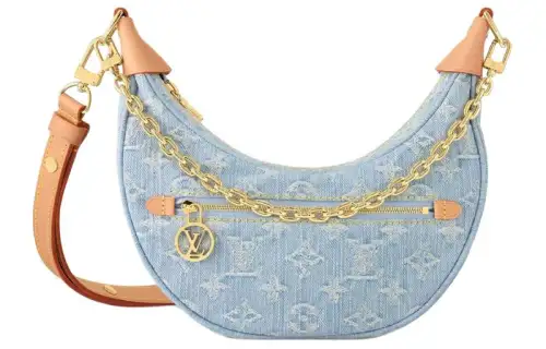 LOUIS VUITTON Loop Sky Blue Denim