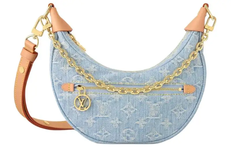 LOUIS VUITTON Loop Sky Blue Denim