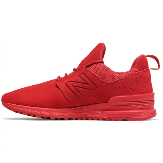 New Balance 574 Sport Trainers Red