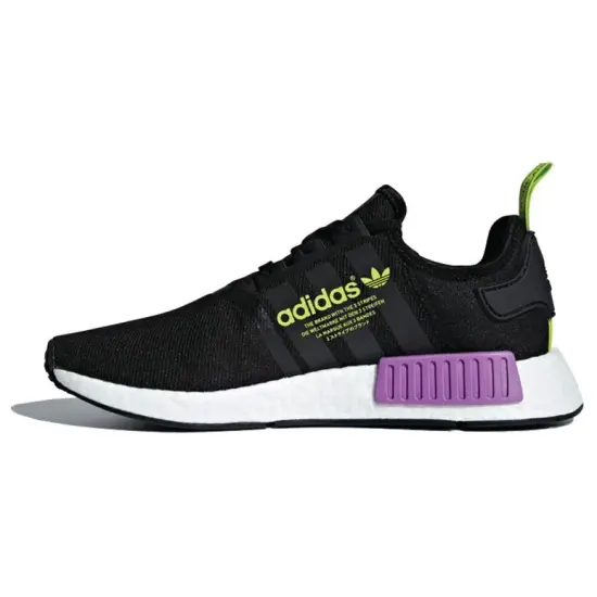 Adidas Originals Nmd R1 Core Black Shock Purple