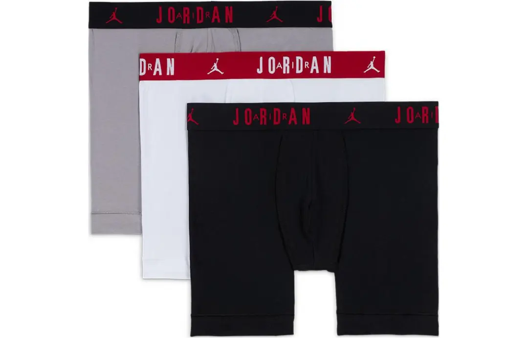 Jordan Flight logo-waistband boxer briefs (pack of three)
