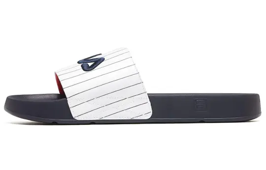 FILA Beach Wedges Slippers White/black
