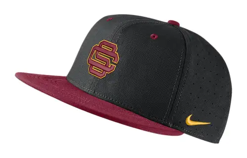 Nike Polyester, Polyester, Cotton Baseball Caps Unisex Black