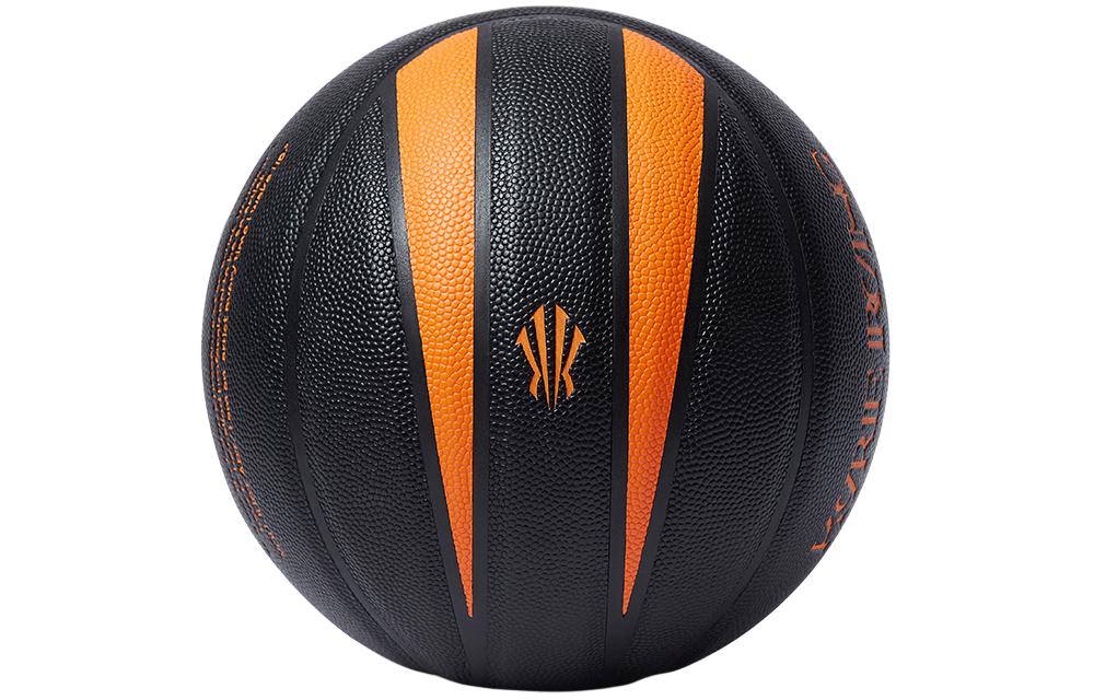 Anta Rubber Basketball Black Orange Size 7 Training