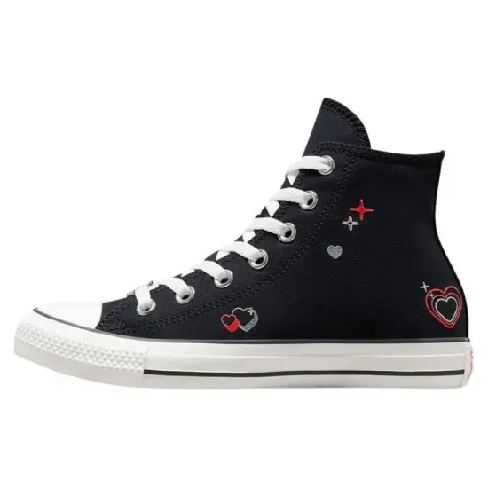 Chuck Taylor All Star Women's Converse High 'Y2K Heart - Black' Women's