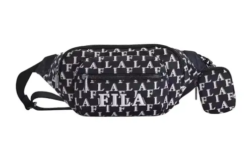 FILA Fabric Shoulder Bag, Crossbody Bag, Fanny Pack Extra Small Men's Legend Blue