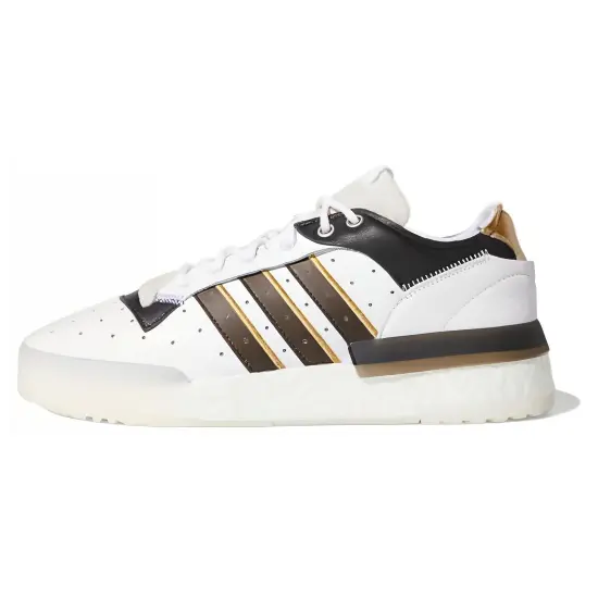 Adidas Originals Rivalry Skateboard Shoes Unisex Low-top White/brown/black