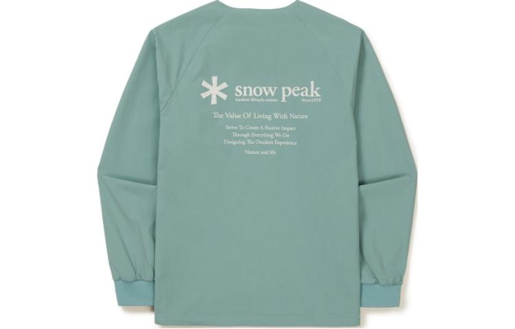Мужской свитшот snow peak (синий) — фото 2