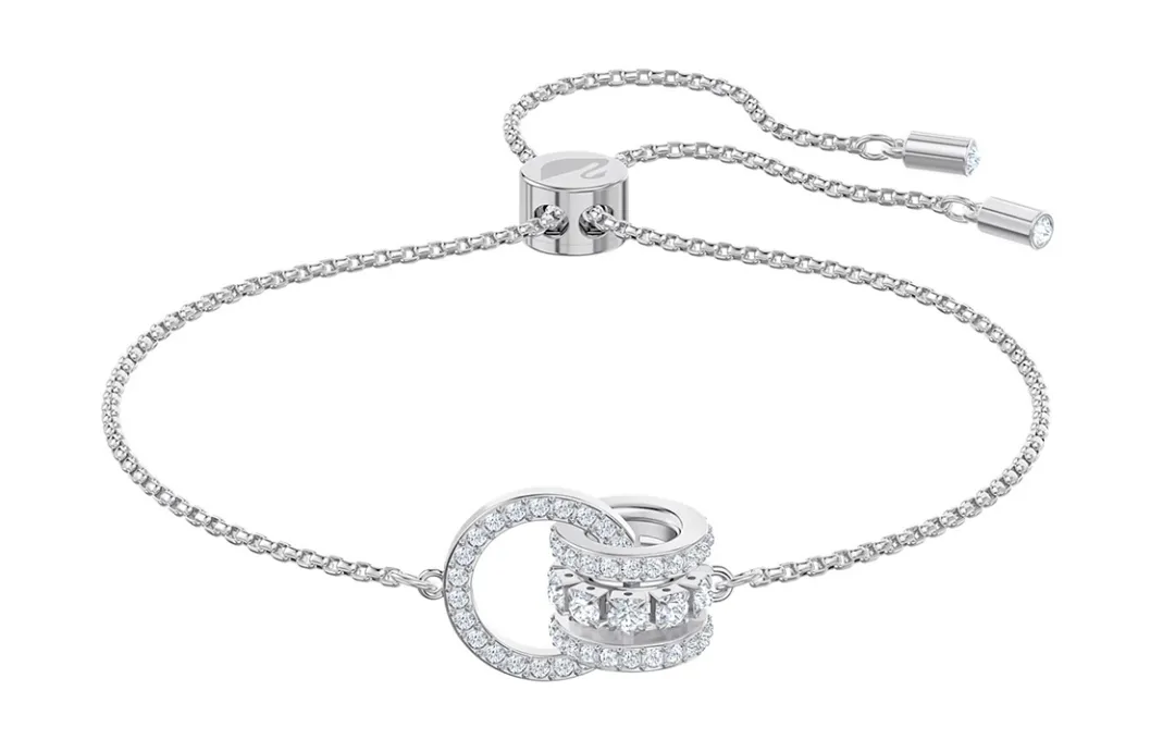 Swarovski White Gold Plated Bracelets Women's White
