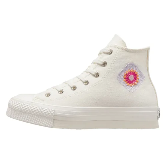 Chuck Taylor All Star Converse EVA Lift Platform High GS 'Festival Florals'