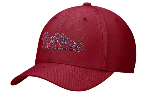 Nike Polyester, Elastane Baseball Caps Unisex Red