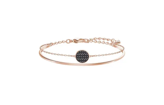 Swarovski Alloy Bracelets Women's Rose Gold