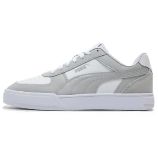 Puma Caven Skateboarding Shoes Unisex Low-top White/gray/gray
