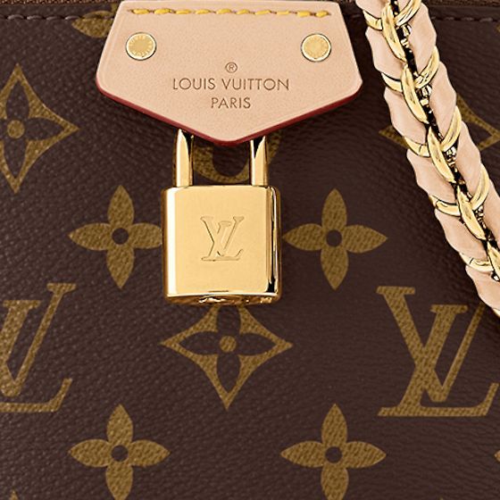 Женская сумка Louis Vuitton (коричневая) — фото 4