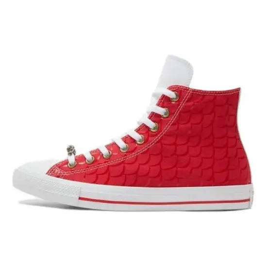 Converse All Star Canvas Shoes Unisex High-top Red And White