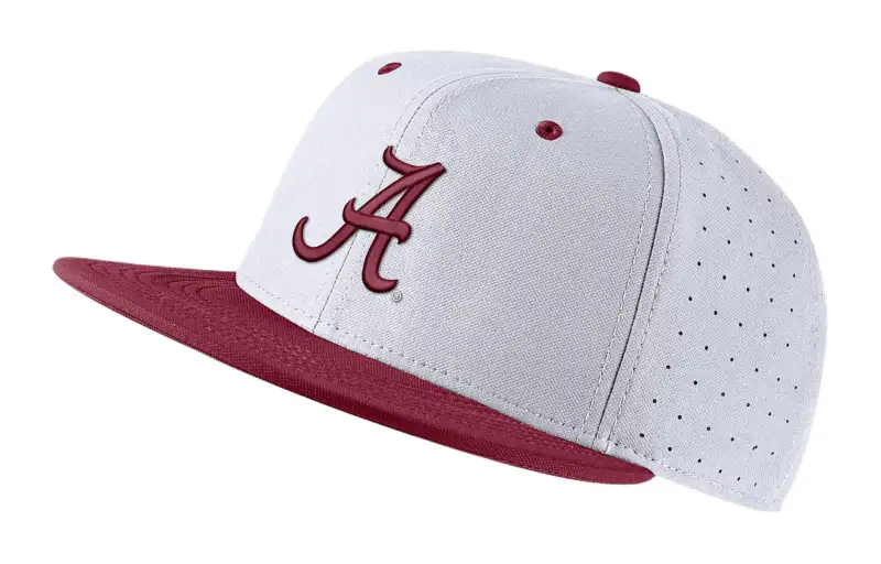 Nike Polyester Baseball Caps Unisex Burgundy