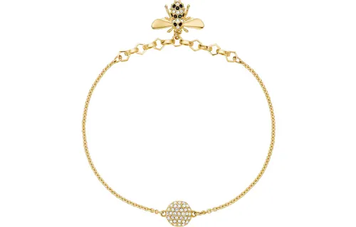 Swarovski Remix Collection Women's Bee Strand Bracelet Gold