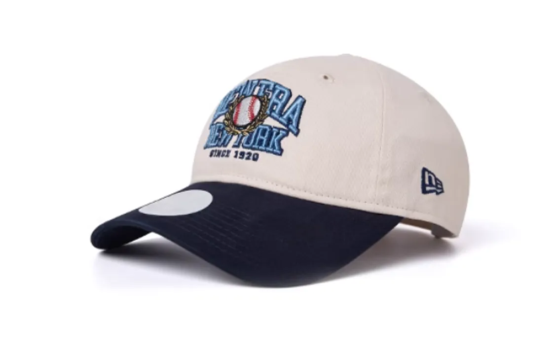 New Era Cotton Baseball Caps Unisex White