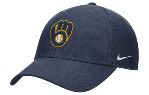 Nike Polyester Baseball Caps Men's Blue