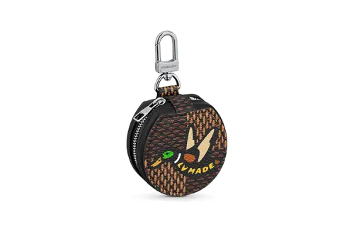 LOUIS VUITTON X Nigo Earphone Case Damier Ebene Giant