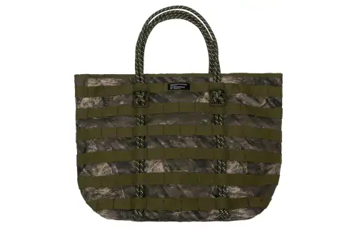 Nike Polyester Tote Bag, Shopping Bag, Handbag, Shoulder Bag Regular Unisex Green Camouflage