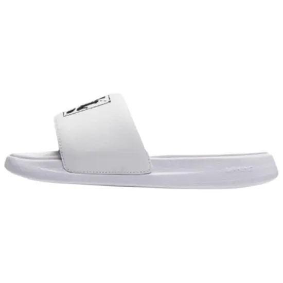 LiNing LN Slipper Slip-Resistant Abrasion-Resistant Slide Slippers Men's White Black