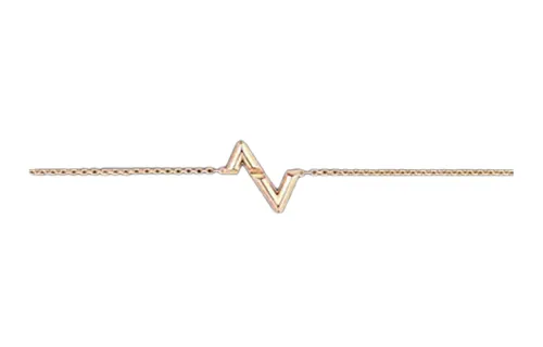 LOUIS VUITTON Lv Volt Upside Down Bracelet Pink Gold