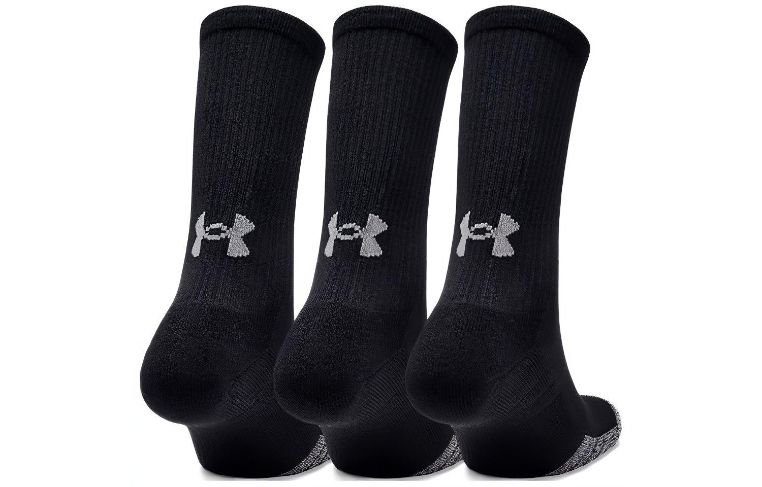 Under Armour Knee High Socks Unisex 3 Pack Black