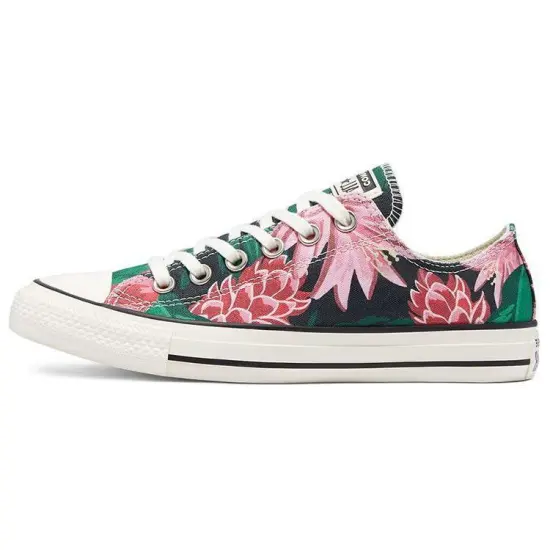 Converse Chuck Taylor All Star Canvas Shoes Unisex Low-top Black/Red