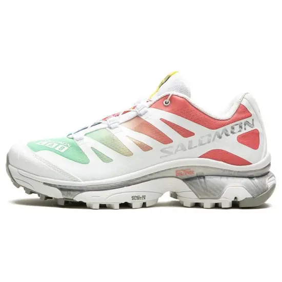 SALOMON XT-4 OG White Green Ash Coral