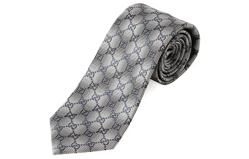GUCCI GG Ties Men's Gray