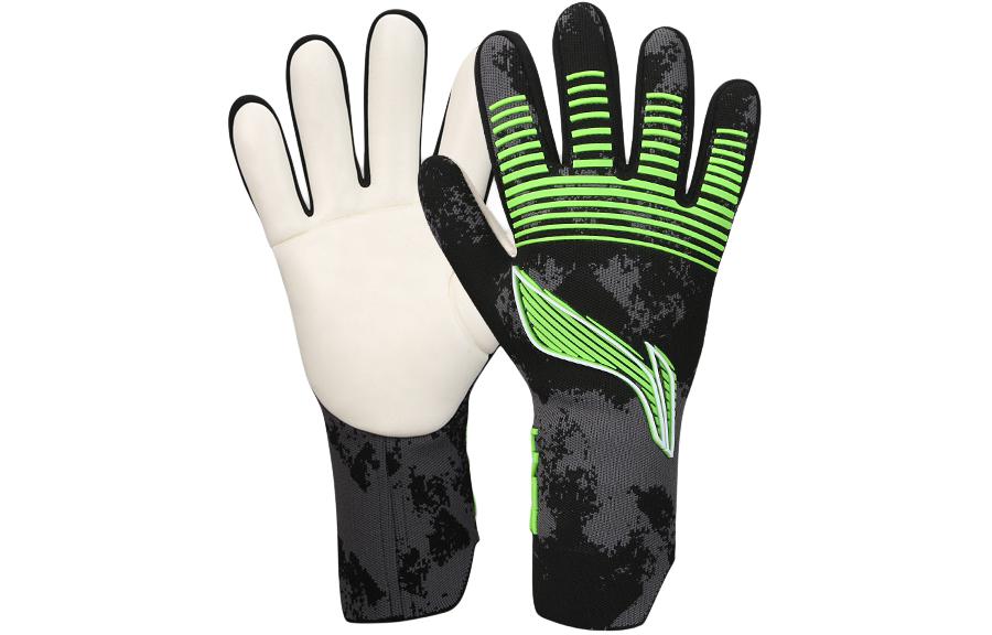 Li Ning Goalkeeper Gloves Fabric Fabric Latex Unisex