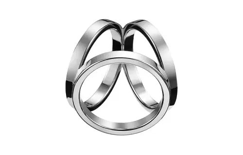 HERMES Mini Trio Twilly Accessories Women's