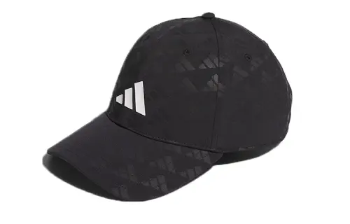 Adidas Brand Logo Baseball Caps Unisex Black