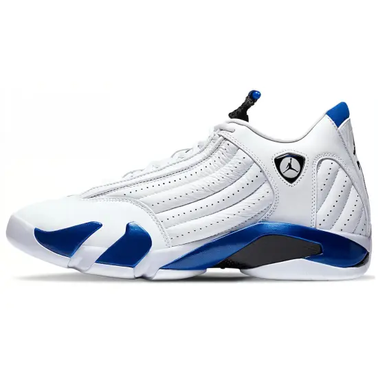 Jordan 14 Retro White Hyper Royal