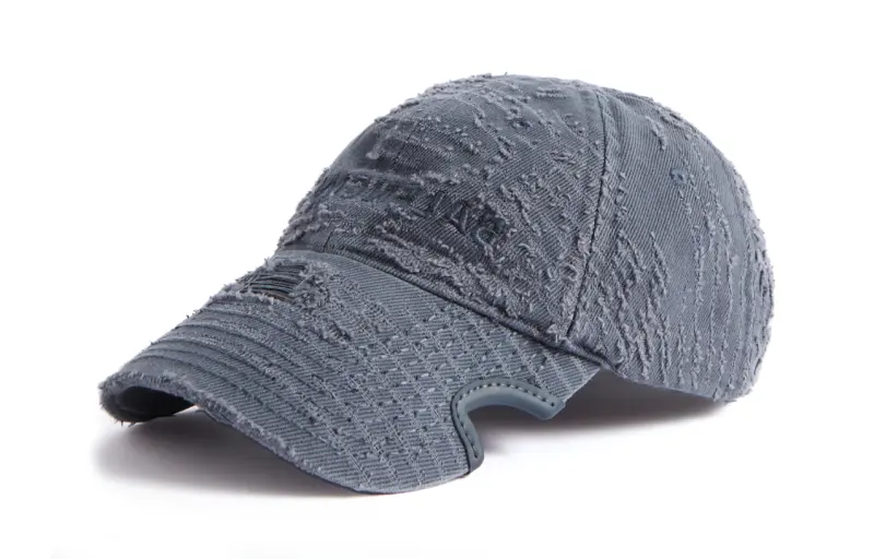 Balenciaga 2010s Laser Destroyed Cap