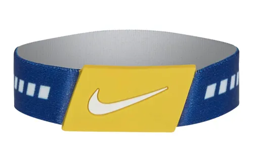 Nike Polyester Wristbands 2 Pcs Unisex Black/Blue