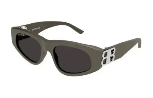 Balenciaga Irregular Shape Sunglasses Men's Gray