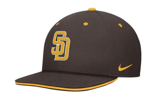 Nike Polyester Baseball Caps Men's Brown