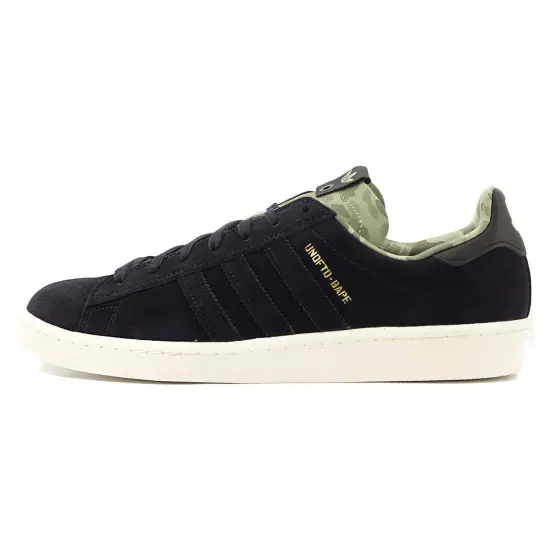 Adidas Campus 80s Undefeated X Bape Black