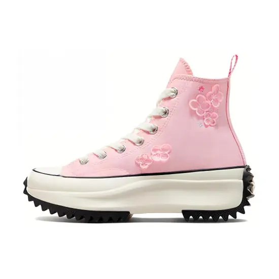 Run Star Converse Hike Platform High '3D Flowers'