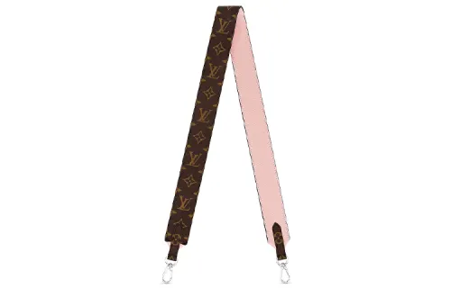 LOUIS VUITTON Shoulder Straps Women's Brown Pink