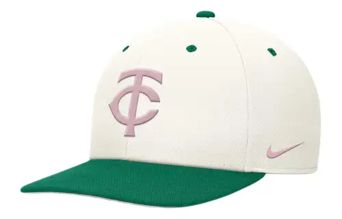 Nike Polyester Baseball Caps Men's White/Green