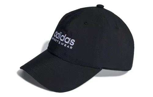 Adidas Recycled Polyester Baseball Caps Unisex Black