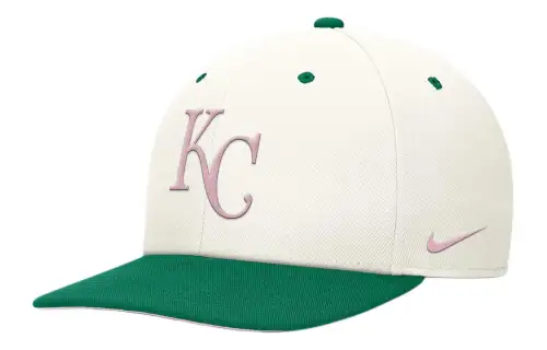 Nike Polyester Baseball Caps Men's White/Green